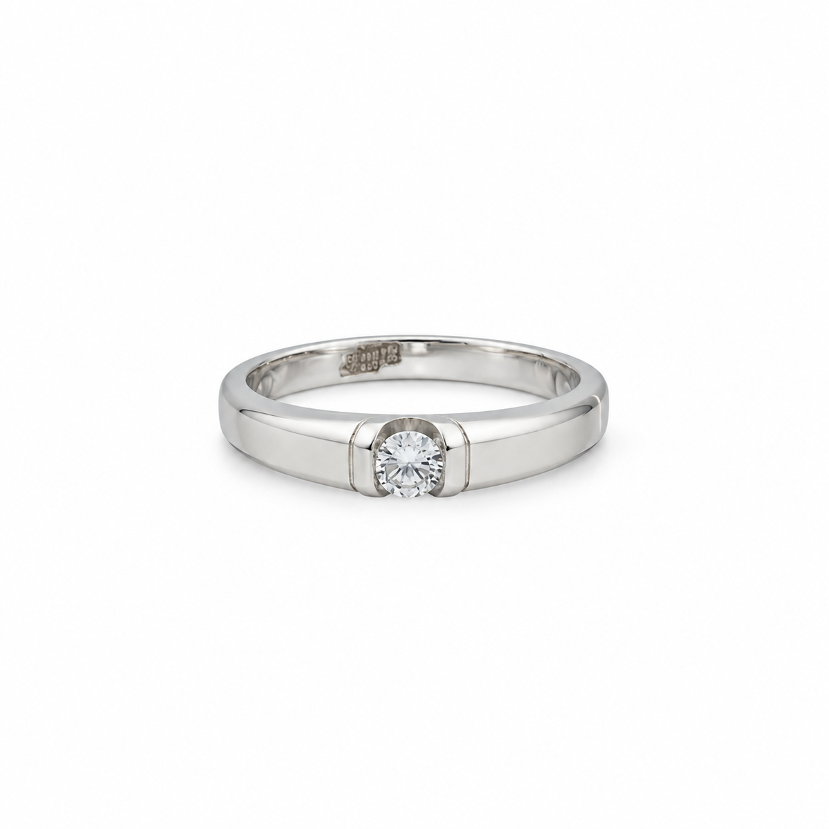 Sterling Silver 925 Promise Ring - FKJRNSLM12304