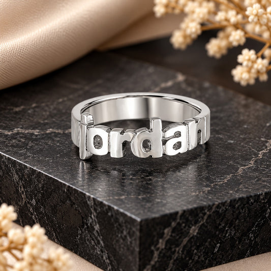 Silver 925 Name Ring - FKJRN2062