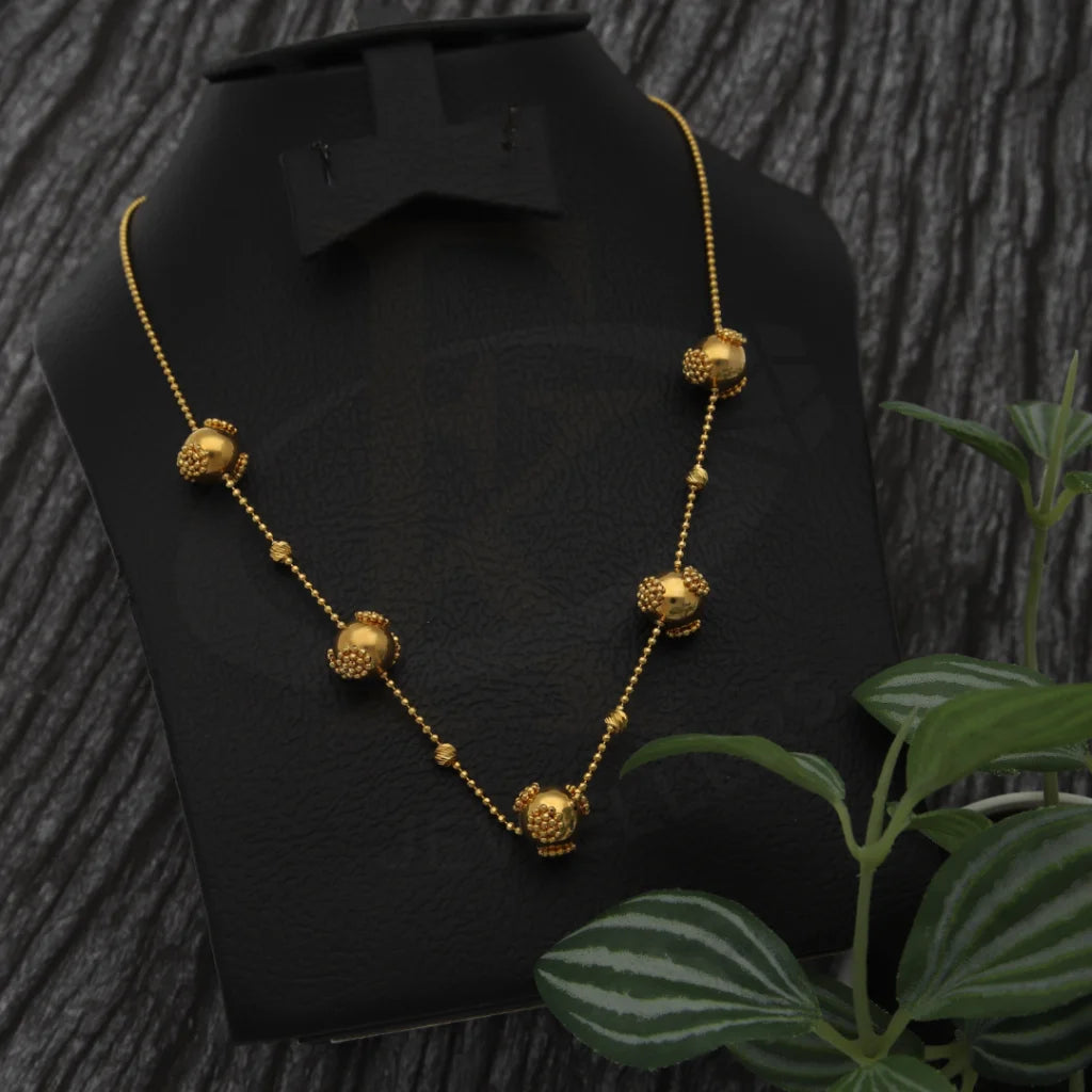 Classy Gold Necklace 21Kt - Fkjnkl21K7745 Necklaces