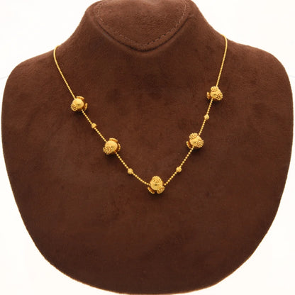 Classy Gold Necklace 21Kt - Fkjnkl21K7745 Necklaces