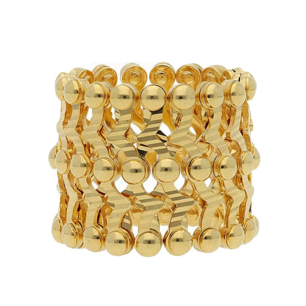 Convertible 2-In-One Ring And Bangle In 18Kt Gold - Fkjrn2092 Rings