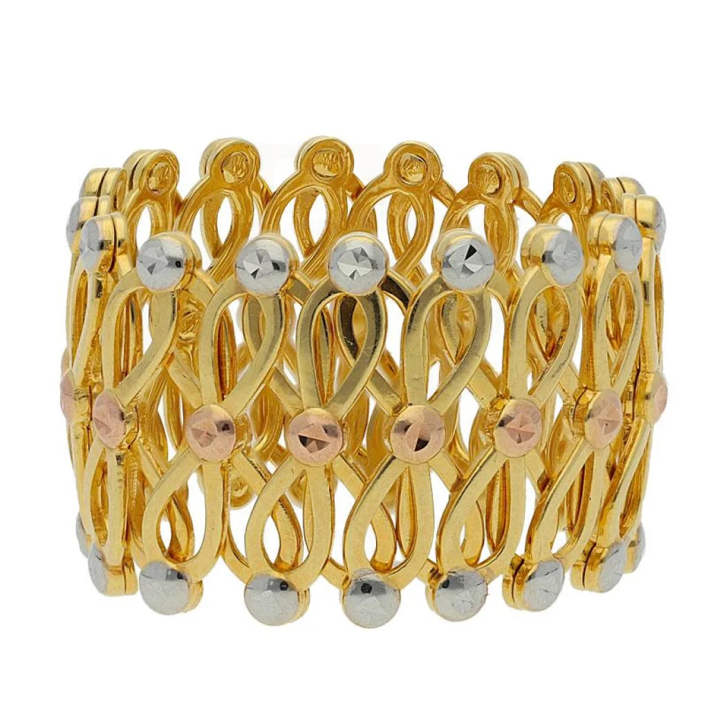 Convertible 2-In-One Ring And Bangle In 18Kt Gold - Fkjrn2094 Rings
