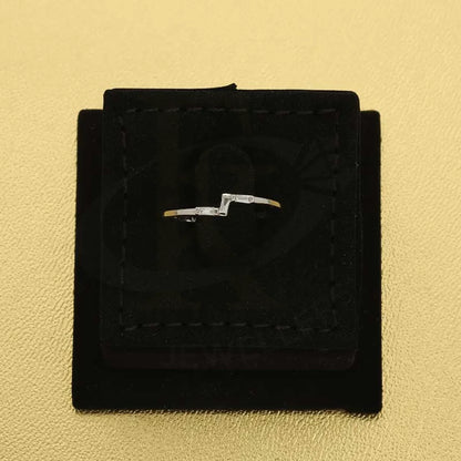 Diamond Emerald Cut Ring In 18Kt White Gold - Fkjrn18K3119 Rings
