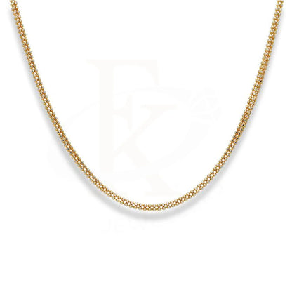 Dual Tone Gold 20 Inches Beads Chain In 22Kt - Fkjcn22K2161 Chains