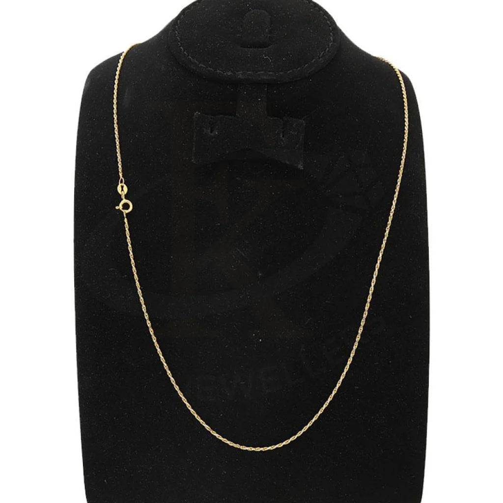 Dual Tone Gold Rope Chain In 22Kt - Fkjcn22K2158 Chains