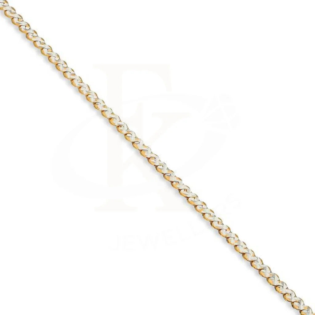 Dual Tone Gold Bracelet 22Kt - Fkjbrl22K2724 Bracelets