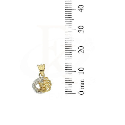 Dual Tone Gold Pendant 18Kt - Fkjpnd18K2698 Pendants