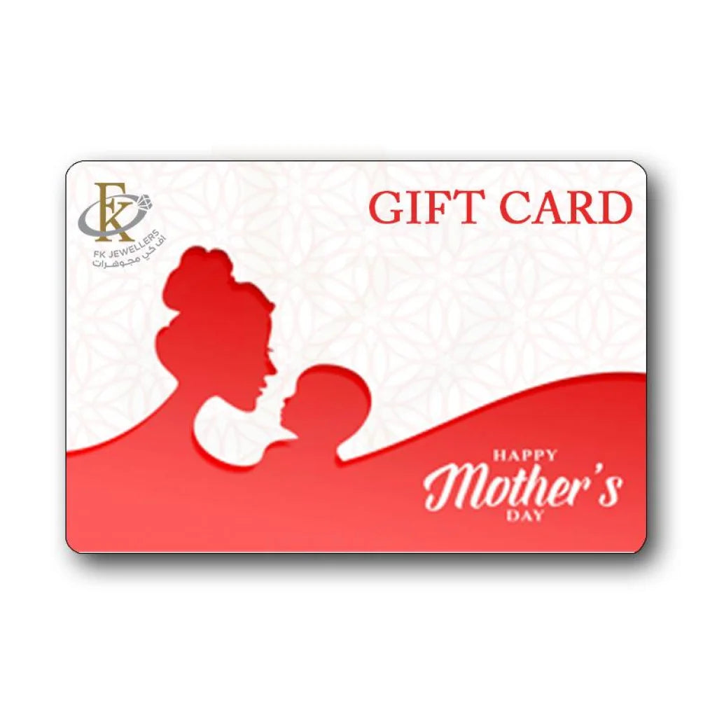 Fk Jewellers Happy Mothers Day Gift Card - Fkjgift8012 10.00 Kwd