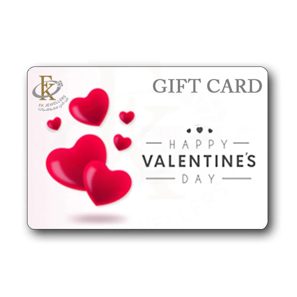 Fk Jewellers Happy Valentines Day Gift Card - Fkjgift8015 10.00 Kwd