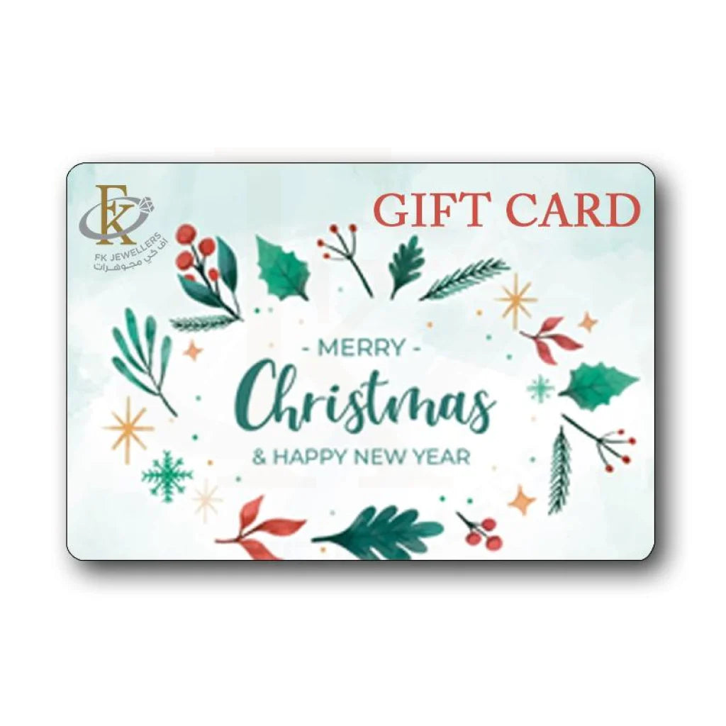 Fk Jewellers Merry Christmas Gift Card - Fkjgift8019 10.00 Kwd