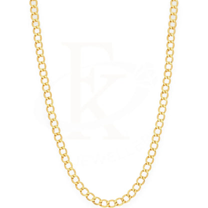 Gold 18 Inches Curb Chain 21Kt - Fkjcn21K7282 Chains