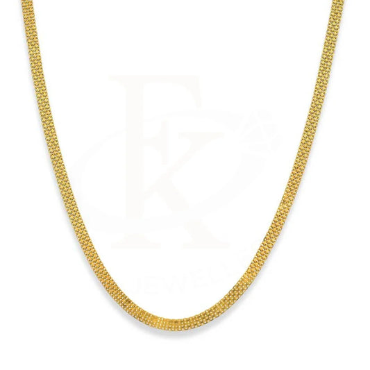 Gold 18 Inches Flat Chain 18Kt - Fkjcn18K2478 Chains