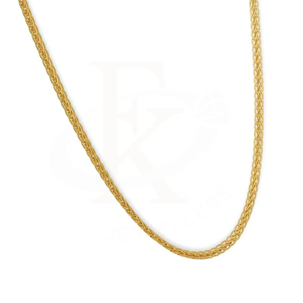 Gold 18 Inches Flat Chain 22Kt - Fkjcn22K2180 Chains