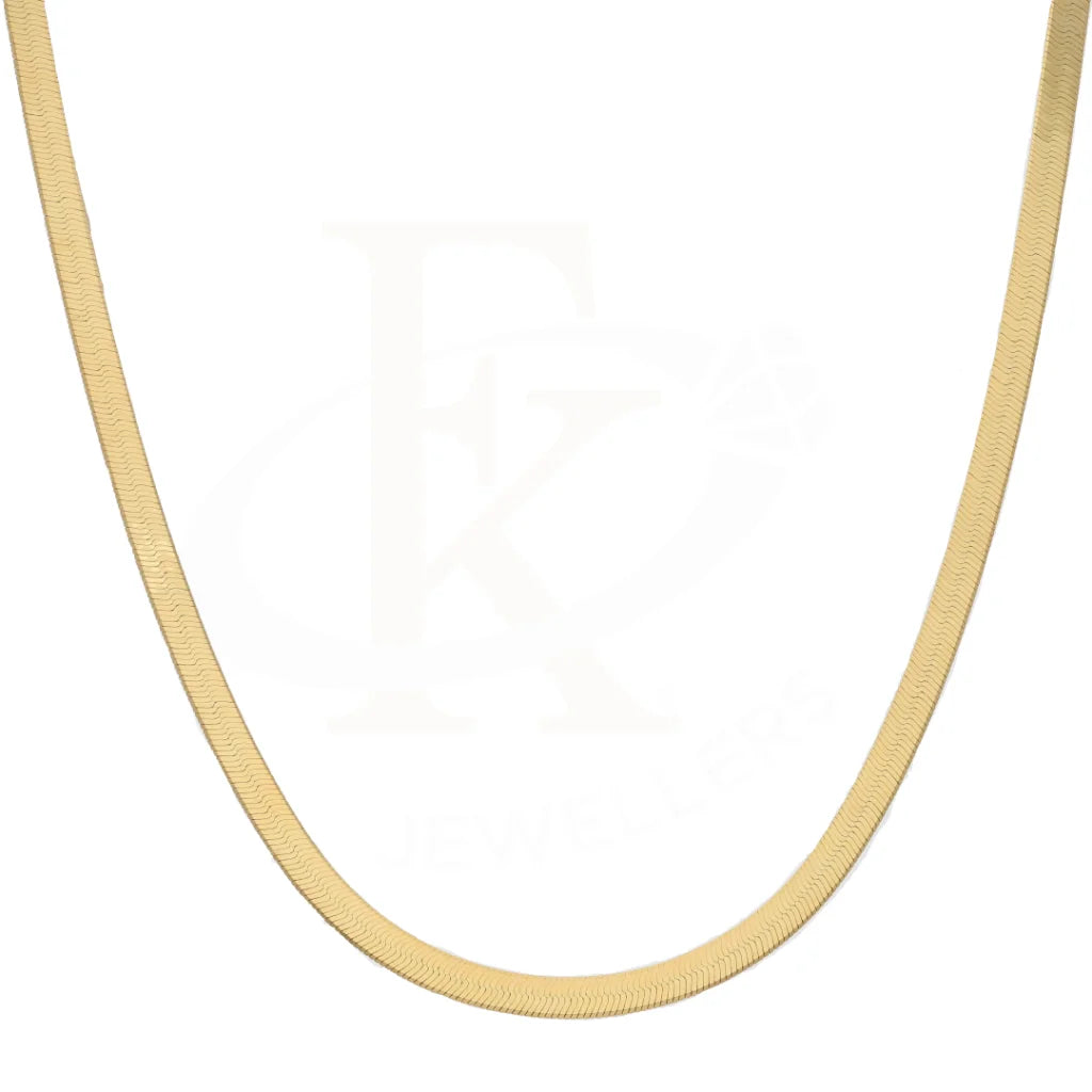 Gold 18 Inches Herringbone Chain 18Kt - Fkjcn18K8328 Chains