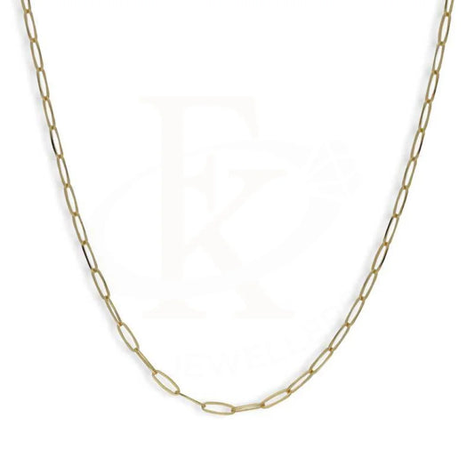 Gold 18 Inches Cable Link Chain 18Kt - Fkjcn18K2462 2.380 Grams Chains