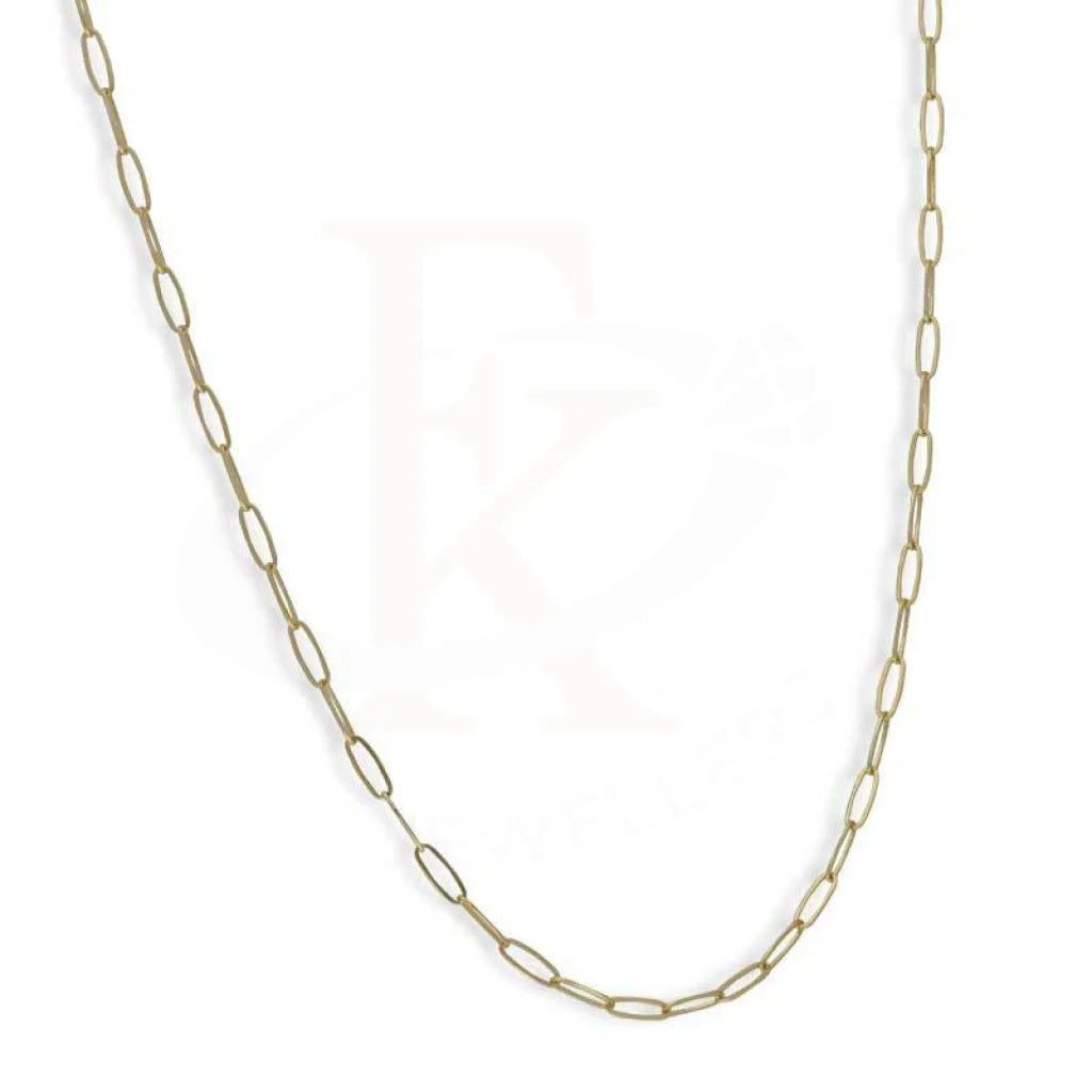 Gold 18 Inches Cable Link Chain 18Kt - Fkjcn18K2462 Chains