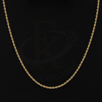 Gold 18 Inches Rope Chain 18Kt - Fkjcn18K8338 Chains