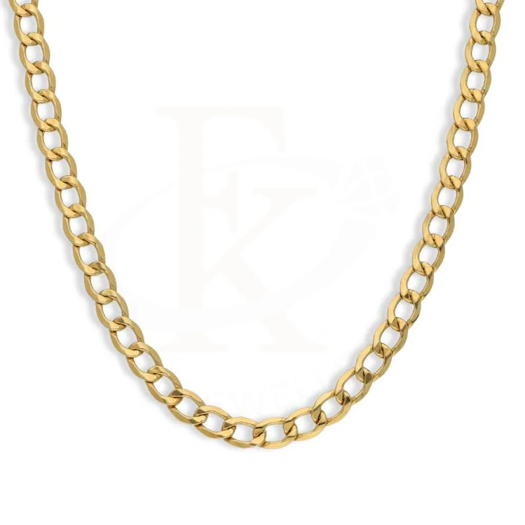 Gold 20 Inches Curb Chain 18Kt - Fkjcn18K2481 Chains