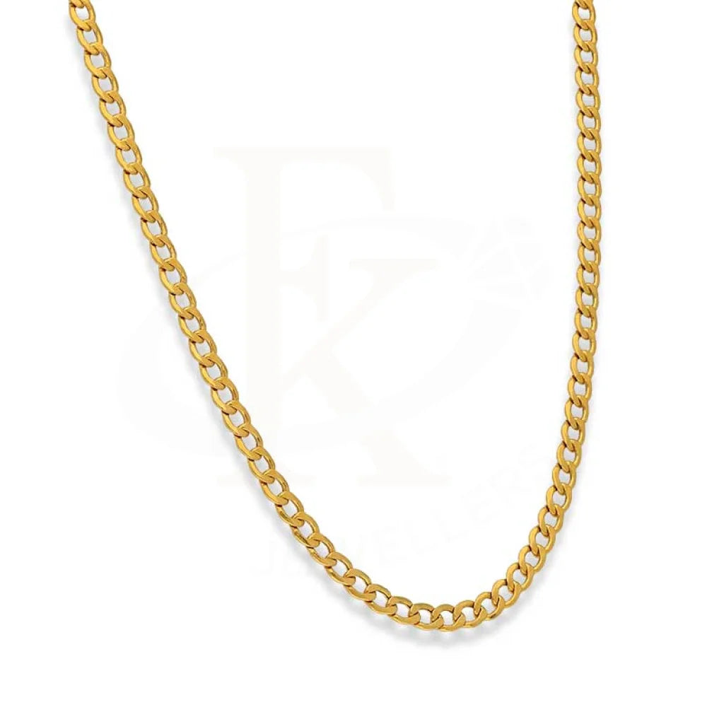 Gold 20 Inches Curb Chain In 22Kt - Fkjcn22K2472 Chains