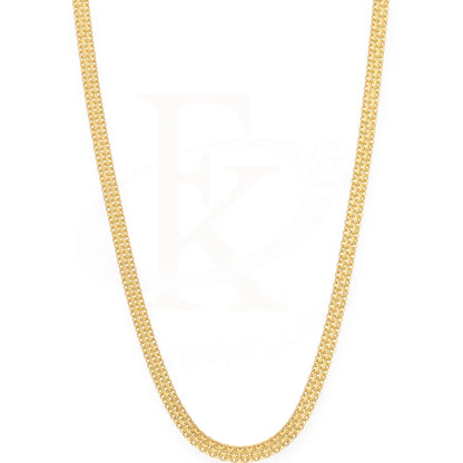 Gold 20 Inches Flat Chain 21Kt - Fkjcn21K7283 Chains