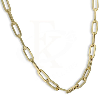 Gold 20 Inches Paper Clip Chain 18Kt - Fkjcn18K2465 Chains