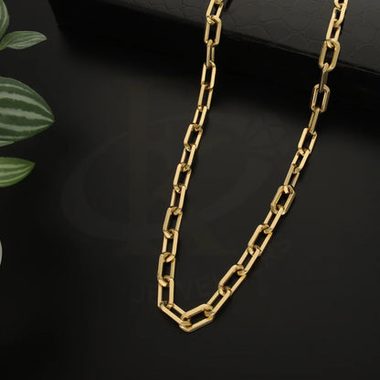 Gold 20 Inches Paper Clip Chain 18Kt - Fkjcn18K7326 Chains