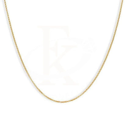 Gold 20 Inches Rolo Chain 21Kt - Fkjcn21K2460 Chains