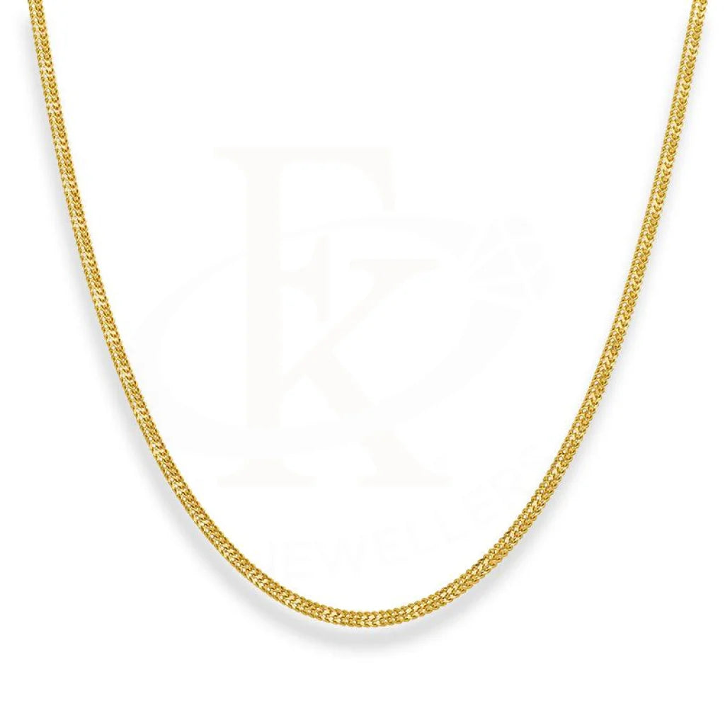 Gold 20 Inches Flat Chain In 22Kt - Fkjcn22K2208 Chains