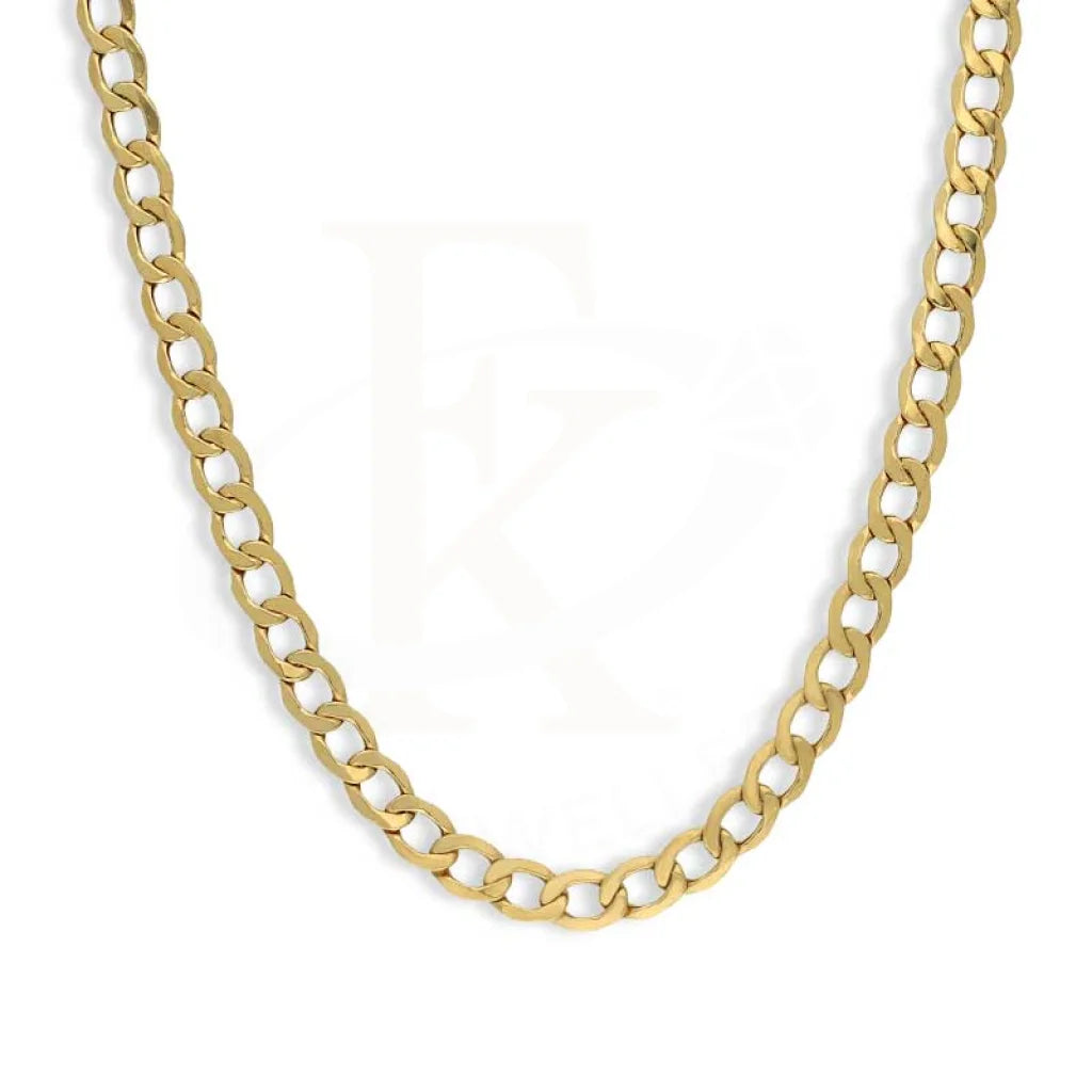 Gold 22 Inches Curb Chain 18Kt - Fkjcn18K2490 Chains