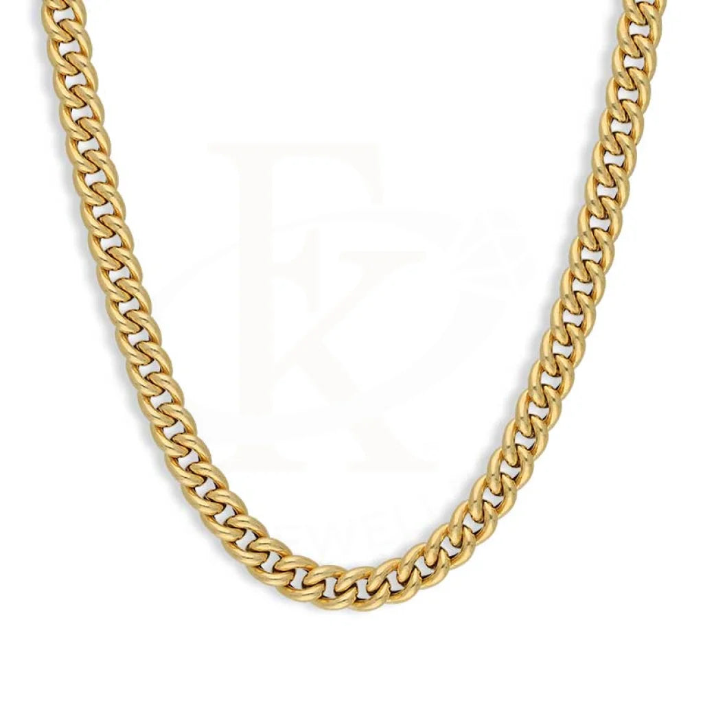 Gold 20 Inches Curb Chain 18Kt - Fkjcn18K2493 Chains