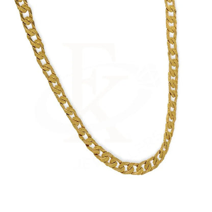 Gold 22 Inches Curb Chain 22Kt - Fkjcn22K2187 Chains