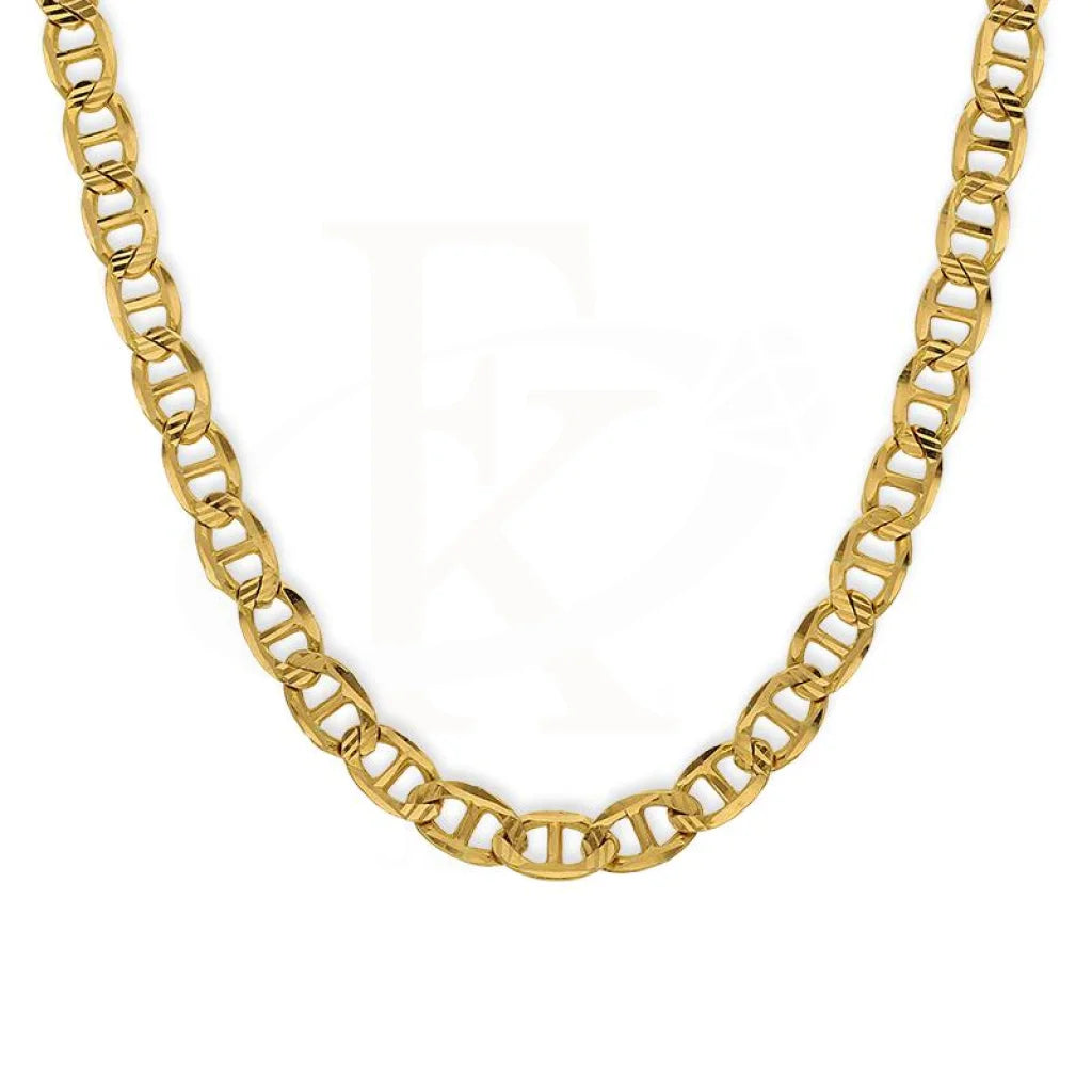 Gold 22 Inches Mariner Chain 22Kt - Fkjcn22K2188 Chains