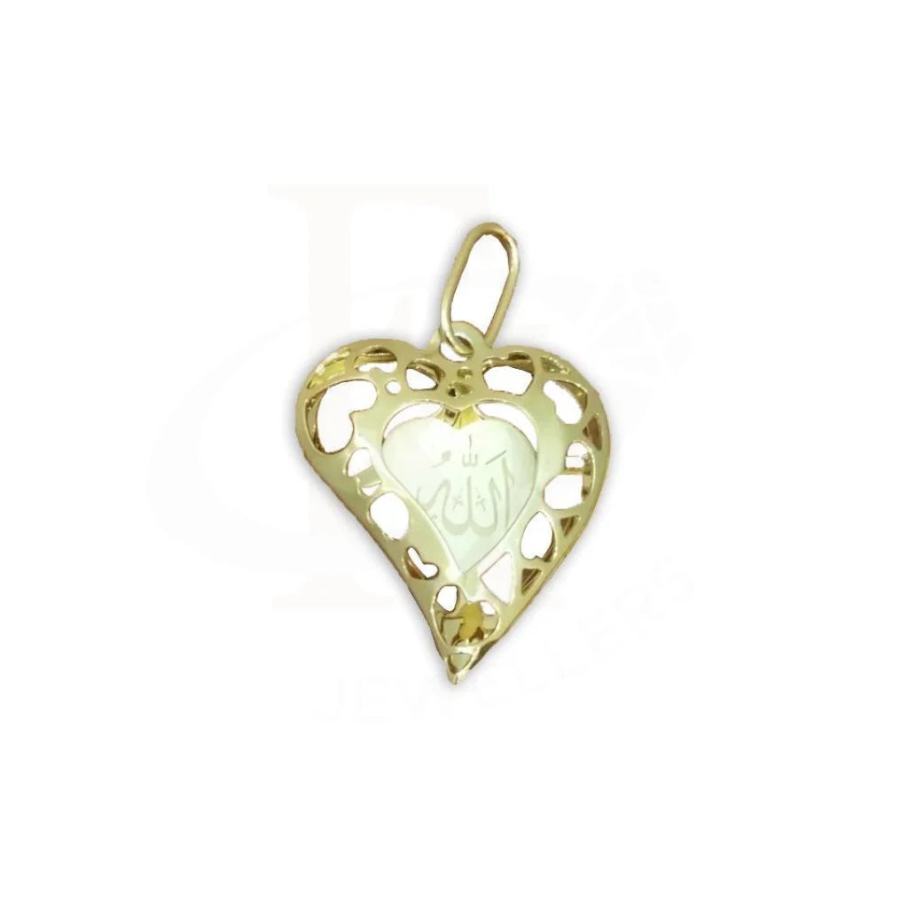 قلادة ذهبية عليها صورة الله عيار 18 قيراطًا - Fkjpnd1467