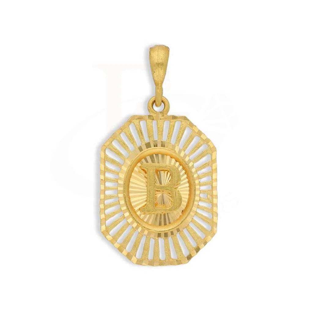 Gold Alphabet Pendant 21Kt - Fkjpnd21K2293 Pendants