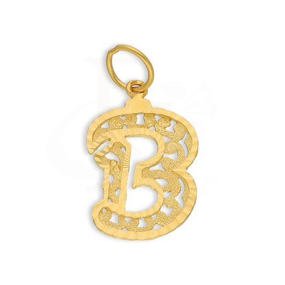 Gold Alphabet Pendant 21Kt - Fkjpnd21K5131 B / 2.160 Gram Pendants