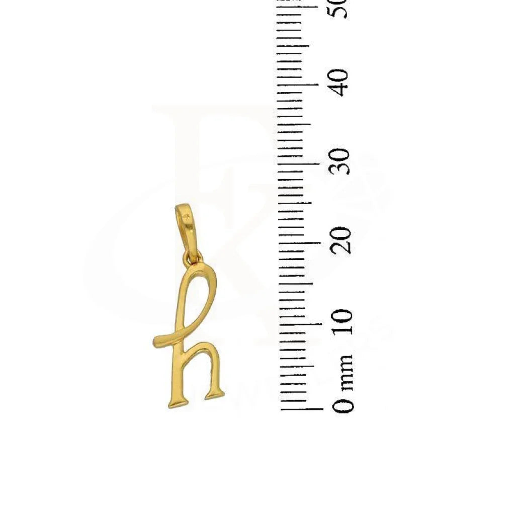 Gold Alphabet Pendant 22Kt - Fkjpnd22K2727 Pendants