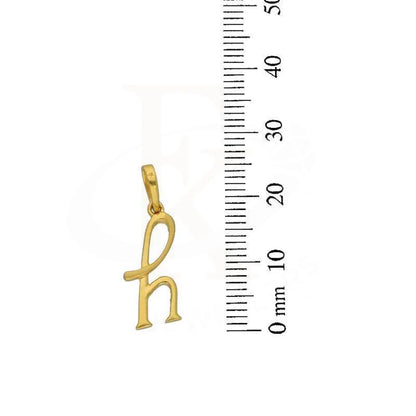 Gold Alphabet Pendant 22Kt - Fkjpnd22K2727 Pendants