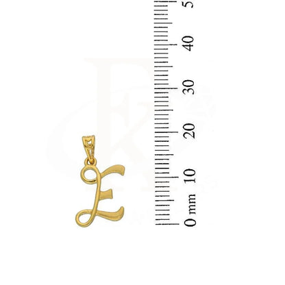 Gold Alphabet Pendant 22Kt - Fkjpnd22K2727 Pendants