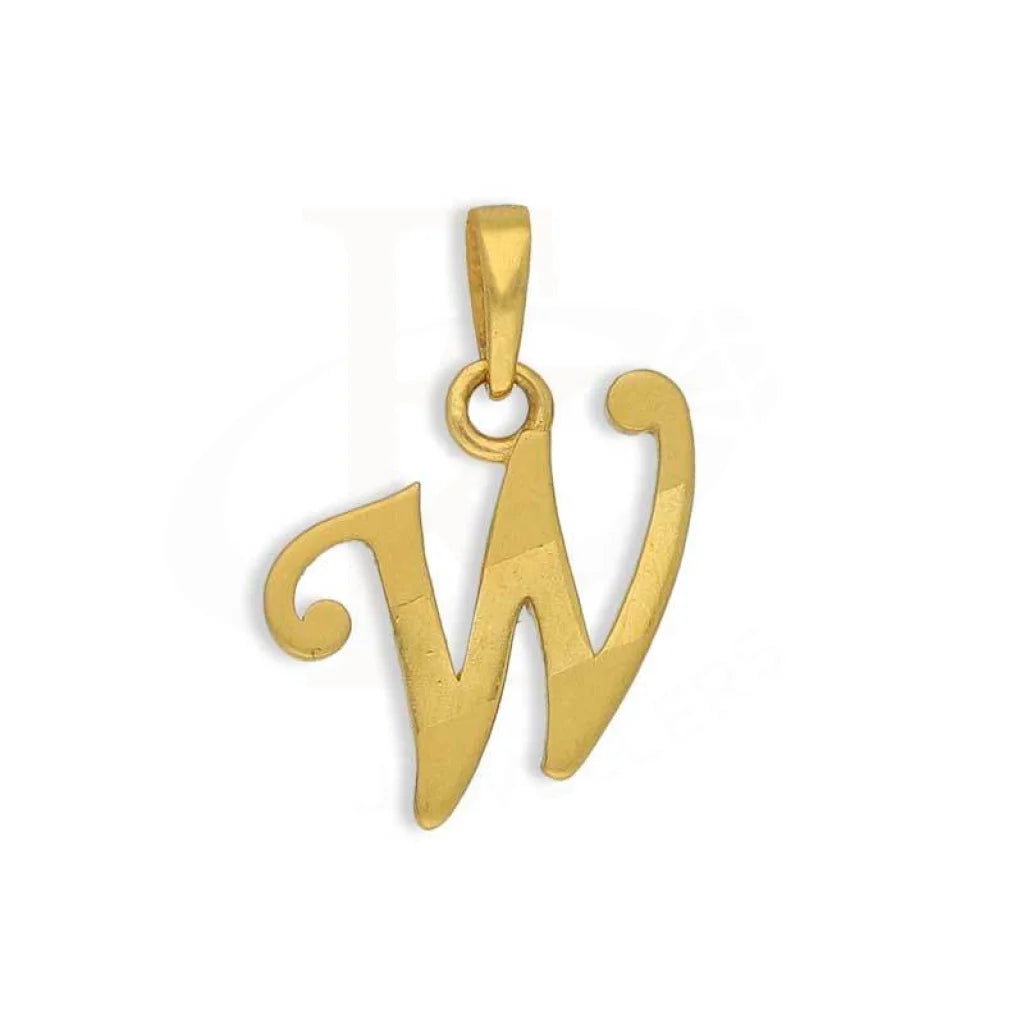 Gold Alphabet Pendant 22Kt - Fkjpnd22K2733 Pendants