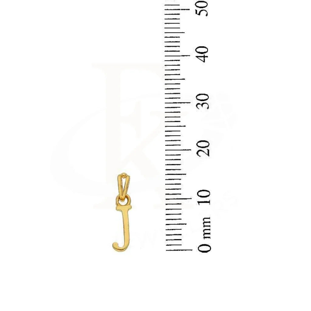 Gold Alphabet Pendant 22Kt - Fkjpnd22K2734 Pendants