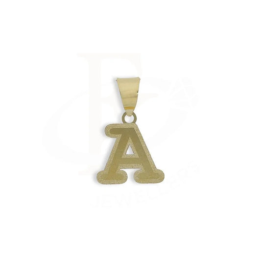 Gold Alphabet Shaped Pendant 18Kt - Fkjpnd18K2260 A / 0.280 Grams Pendants