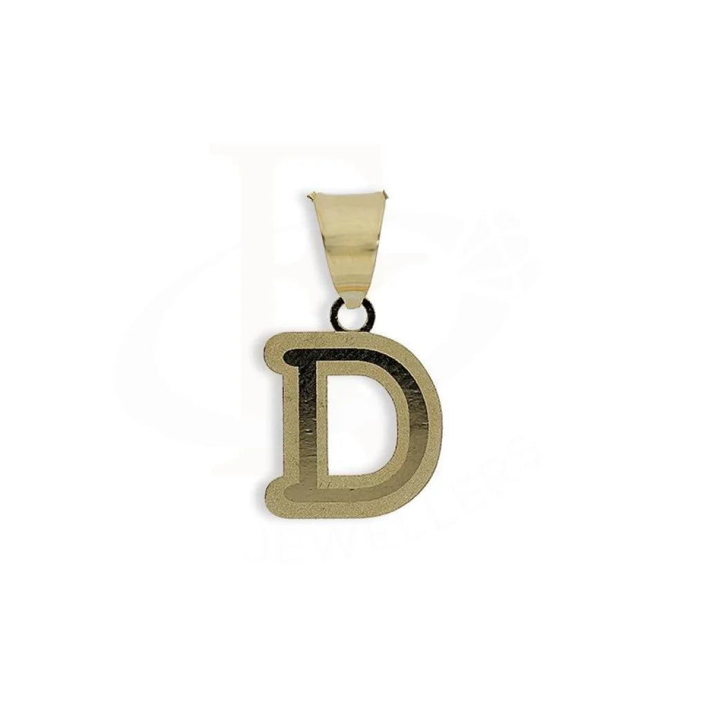 Gold Alphabet Shaped Pendant 18Kt - Fkjpnd18K2260 D / 0.260 Grams Pendants