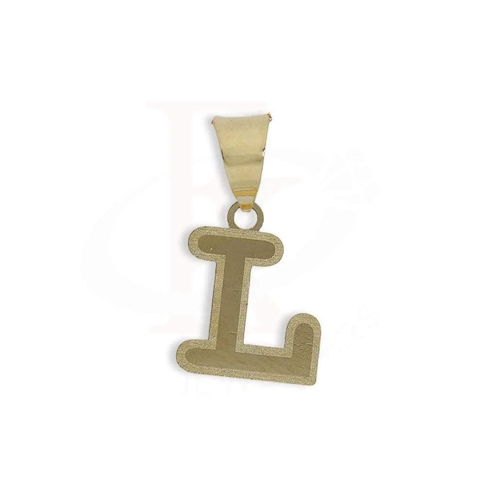 Gold Alphabet Shaped Pendant 18Kt - Fkjpnd18K2260 L / 0.260 Grams Pendants