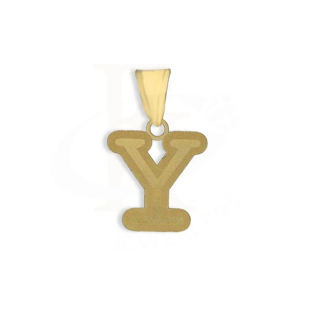 Gold Alphabet Shaped Pendant 18Kt - Fkjpnd18K2260 Y / 0.280 Grams Pendants