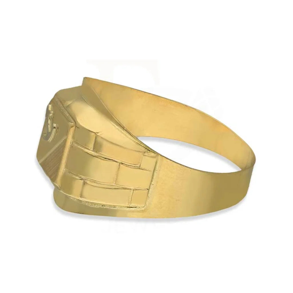 Gold Anchor Mens Ring 18Kt - Fkjrn18K3813 Rings