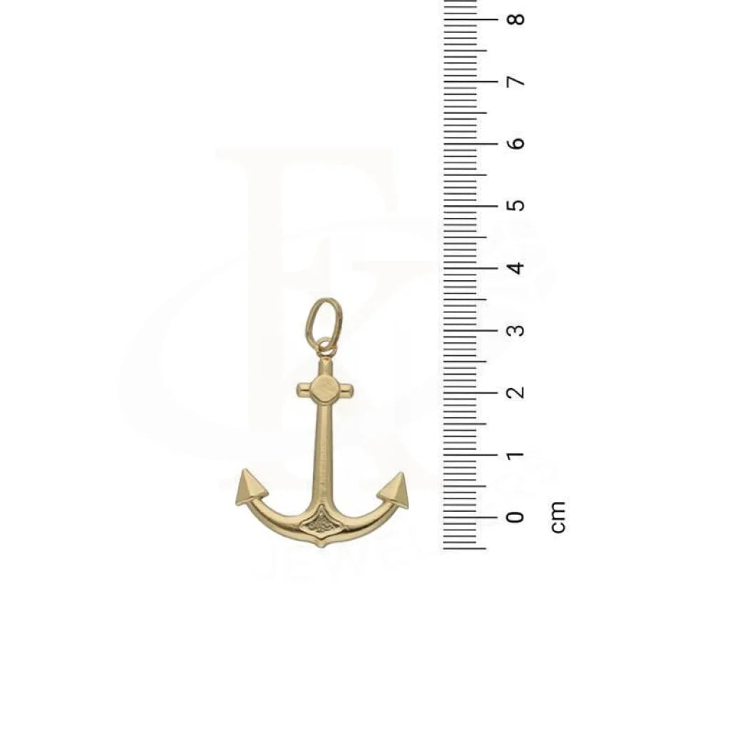 Gold Anchor Pendant 18Kt - Fkjpnd18K3128 Pendants