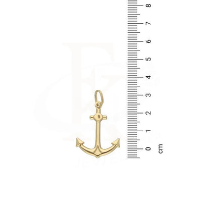 Gold Anchor Pendant 18Kt - Fkjpnd18K3133 Pendants