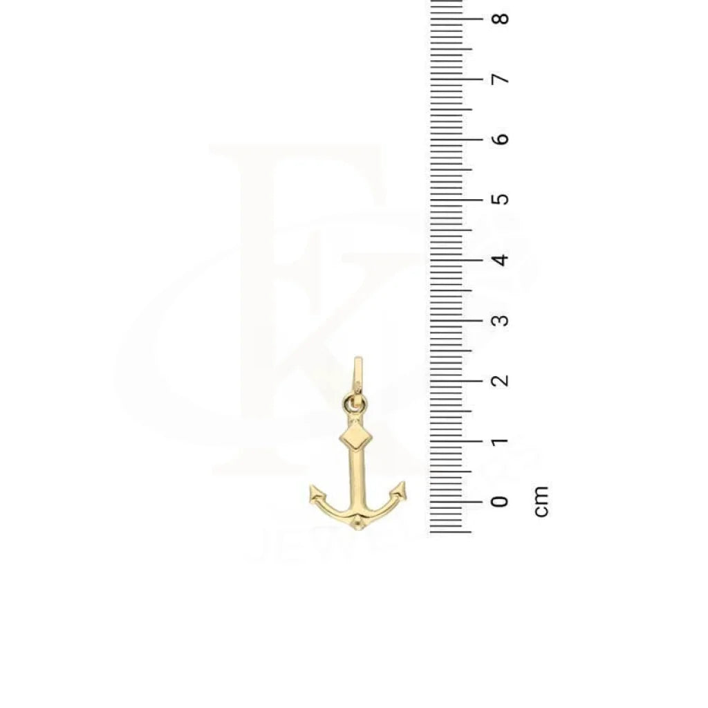 Gold Anchor Pendant 18Kt - Fkjpnd18K3136 Pendants