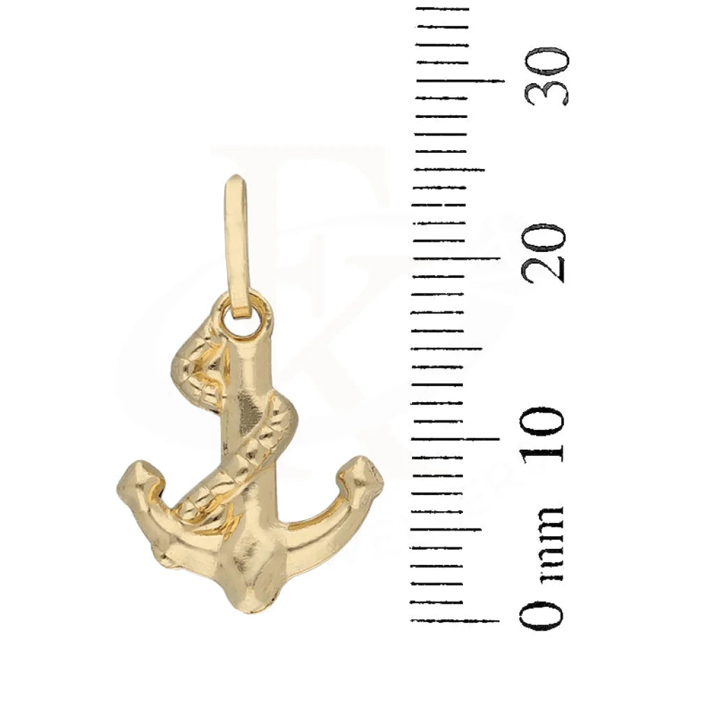 Gold Anchor Pendant 18Kt - Fkjpnd18K5450 Pendants