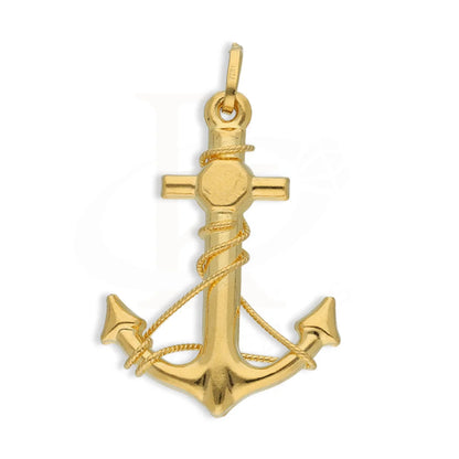 Gold Anchor Pendant 22Kt - Fkjpnd22K3167 Pendants